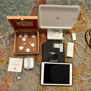 Entire Square Reader set and attachments for checkout for entire staff.
